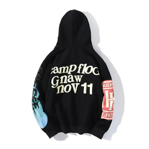 Jersey de cuello alto, sudaderas con capucha con hombros caídos para mujer, sudaderas con capucha de moda de alta calidad para mujer - Product Image 2