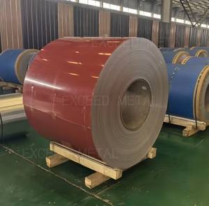 Bobina <span class=keywords><strong>de</strong></span> <span class=keywords><strong>Aluminio</strong></span> Recubierta <span class=keywords><strong>de</strong></span> Color para Canaletas 3005 3004 H12 H14 - Product Image 4