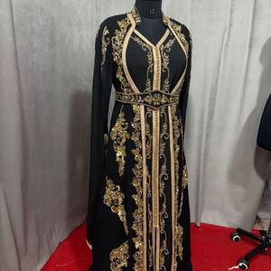 Kaftan de luxe multicolore pour femmes et filles, dernier design, vente en gros - Product Image 3