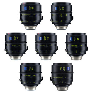 Kit de 7 objectifs Supreme Prime 2026, structure achromatique, double convexe, matériau saphir ZNSE, 25 29 35 50 65 85 100 mm (monture PL) - Product Image 1