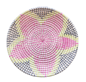 Wholesale Top Quality <b>Set</b> Seagrass Wall <b>Plate</b> Decor <b>White</b> Hanging <b>Plate</b> Wall Decor 100% Handmade Vietnamese Craftsman - Product Image 6