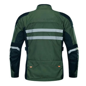 Veste de moto de haute qualité pour homme, imperméable, coupe-vent, respirante, à capuche, col montant, vêtements de sport d'automne - Product Image 2