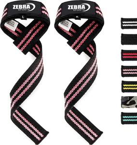 Bandes de poignet en coton élastique personnalisées de haute qualité pour la musculation, sangles de fitness professionnelles pour la salle de sport, certifiées ISO9001 - Product Image 3