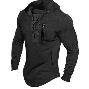 Vêtements pour hommes 100% coton fabriqués au Pakistan-Sweats à capuche en gros personnalisés pour l'hiver Sweat à capuche tricoté uni avec logo avant - Product Image 5