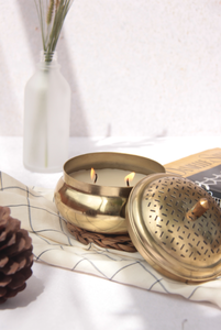 Decorative Metal Jar Candle With Lid For Wedding Party Home Decor in Best Price From India - Product Image 6