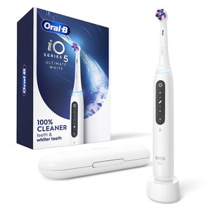 Brosse à dents électrique rechargeable Oral-B, toutes les séries disponibles, série IO Pro 300/1000/3000, poils durs, boîtier métallique, IPX5 - Product Image 4