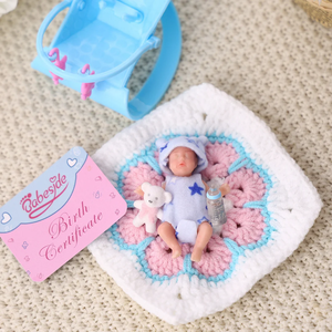 Muñeca Bebé <span class=keywords><strong>Reborn</strong></span> <span class=keywords><strong>de</strong></span> <span class=keywords><strong>Silicona</strong></span> <span class=keywords><strong>de</strong></span> Cuerpo Completo Babeside Lucy <span class=keywords><strong>de</strong></span> 4.5 Pulgadas, Modelo <span class=keywords><strong>de</strong></span> Juguete Suave y Realista para Exhibición, Set <span class=keywords><strong>de</strong></span> Regalo para Recién Nacidos - Product Image 3
