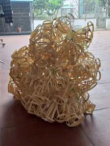 Porte-gobelet en bambou naturel pour service à emporter, organisateur pratique pour les gobelets à café et à thé au lait, prix bas, export direct - Product Image 3