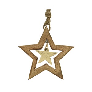 เครื่องประดับต้นคริสต์มาสรูปดาวแบบระเหิดเปล่าสำหรับตกแต่งบ้านเทศกาลคริสต์มาสแบบพรีเมี่ยม - Product Image 6