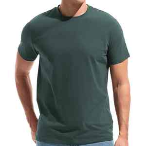 Camiseta de Gran Tamaño para Hombre, 100% Algodón, con Logotipo Personalizado OEM, Impresión por Transferencia de Calor, Cuello Redondo, 300 Gramos de Peso de Tela - Product Image 1