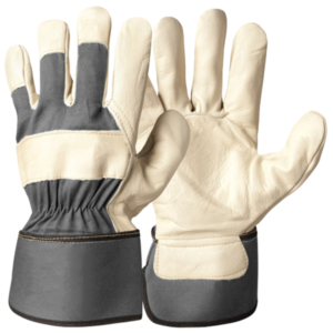Gants de sécurité en cuir de grain de buffle canadien de haute qualité Protection des mains de gréeur durable pour l'utilisation de jardin de construction industrielle - Product Image 6