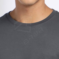 T-shirt surdimensionné pour homme de haute qualité, 220g, 100% coton biologique, design personnalisable, longueur longue, écologique, séchage rapide