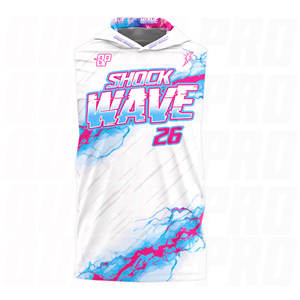 Ensemble d'uniformes de football américain 7v7 personnalisé, design classique, OEM, respirant, impression par sublimation, tissu léger, logo et couleur de l'équipe - Product Image 2