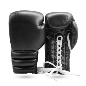 Gants de boxe professionnels en cuir PU de haute qualité/Entraînement au combat Gants de boxe confortables Logo personnalisé OEM ODM - Product Image 3