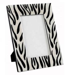 Cadre photo de luxe en incrustation d'os naturel avec résine de bois, design personnalisable, couleur et taille personnalisées, décoration et cadeau écologiques pour la maison - Product Image 3