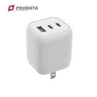 Cargador de Viaje Inteligente PRODATA de 65W con Tecnología GaN y Certificación ISO/REACH ROHS para Electrodomésticos