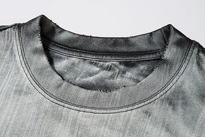 High Quality Casual Vintage Men's T-Shirts Loose Acid Wash <b>Tie</b> Dye Streetwear Graphic Design Wholesale - Product Image 3