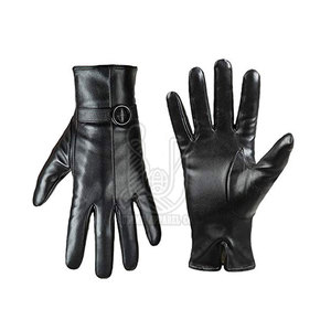 Gants pour hommes en cuir véritable souple, écran tactile intégral, respirants, pour l'extérieur, utilisables en toutes saisons, fabriqués au Pakistan - Product Image 6