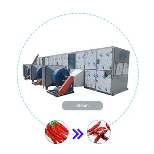 Black Pepper Chilli Pepper Dryer Trolleys Dehydrator For Pepper Drying Machine