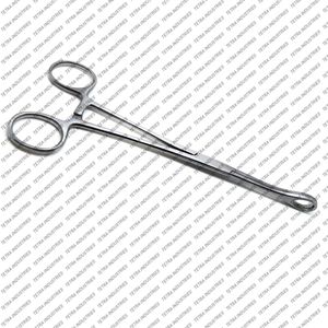 Foerster <b>Sponge</b> Straight Forceps 12 Inches Serrated Jaws Surgical Holding Veterinary Instruments Dressing Medical Clamp CE - Product Image 6