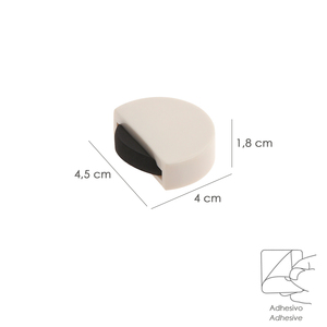 Fermaporta Adesivo Silenzioso Bianco - Product Image 4