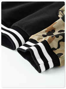 Chaqueta universitaria de tendencia para mujer, chaqueta de béisbol con parte superior corta bordada personalizada para invierno - Product Image 2