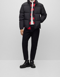 Chaqueta de Plumón de Lujo de Alta Calidad para Hombre, Chaqueta de Invierno Gruesa y Brillante de Diseño Personalizado para Hombre - Product Image 2