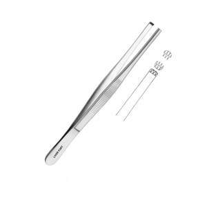 Professionnel 6 \ "allemand en acier inoxydable CE étiqueté ADLERKREUTZ TISSUE FORCEPS 4x5 dents Instruments polyvalents base chirurgicale - Product Image 5