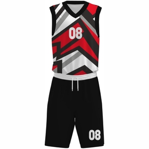 Cómodo Diseña tu propio uniforme de baloncesto 100% poliéster último estilo conjunto de uniforme de baloncesto de la mejor calidad - Product Image 2