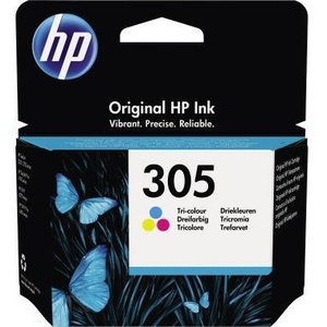 Cartouche d'encre HP originale 305 multicolore, environ 2 ml 100 pages - Product Image 1