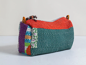 Toiletry pouch <b>Bag</b>, Dopp kit, kantha <b>bag</b>, Fashion pouches ,Women <b>bag</b>, banjara <b>Tote</b> <b>Bag</b> - Product Image 4