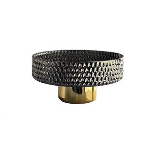 Bol en métal de style unique Ustensiles de service de table pour la maison et l'hôtel Bols de service à soupe de luxe Fruits secs aux fruits à vente chaude - Product Image 1