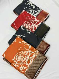 ชุดส่าหรีมีขอบจารีปาร์ตี้ที่สวยงาม - Product Image 2