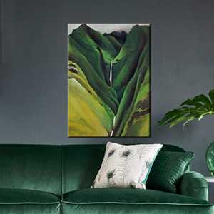 Printed Mountain Landscape Canvas - Cascade Wall Decor Art,Gallery <b>Wrapped</b> - Product Image 1