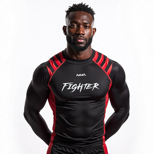 Obtenir obtenir MMA Rash Guards fournisseur en gros équipement sublimé pour Combat Sports Gym entraînement et entraînement athlétique obtenir - Product Image 2