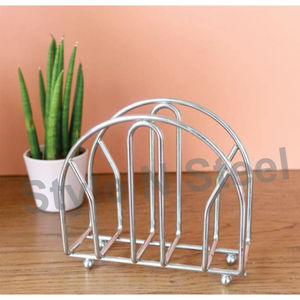 Porte-serviettes en métal doré Design vintage Porte-serviettes de table Design unique Luxe Couleur Design différent - Product Image 2