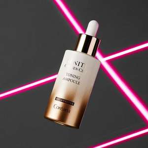 Kit d'ampoules tonifiantes Senite OBM Golden Cell 100ml – Sérum anti-rides éclaircissant à la vitamine C et à l'or 24K pour usage domestique - Product Image 6