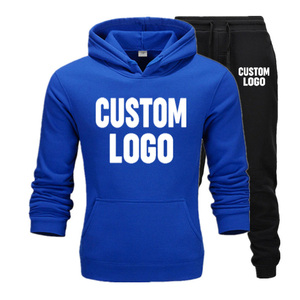 Direct Factory Wholesale Custom Label Trending Winter Sweat Suits <b>Lightweight</b> <b>Hoodie</b> Trousers Set Breathable Design Customized - Product Image 2