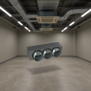 Lámina de Metal Galvanizado para Plenum de Aire Acondicionado para Sistemas HVAC de Conductos de 3 Zonas - Product Image 3