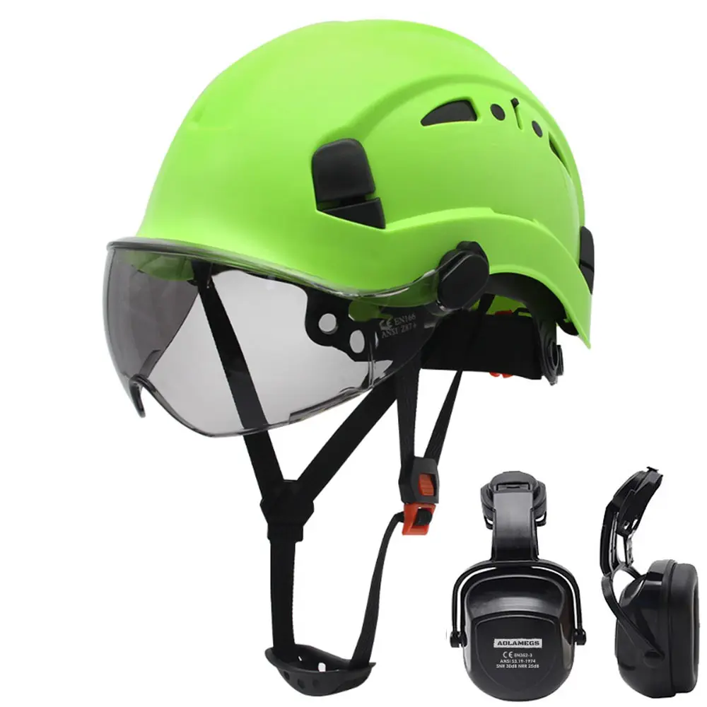 안전 헬멧 엔지니어 ABS 하드 모자 남성용 경량 환기 산업 작업 헤드 보호 탄소 섬유
