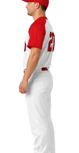 Ensemble d'uniformes de baseball haut de gamme – Maillot et pantalon personnalisés pour hommes, vêtements de sport haute performance - Product Image 3