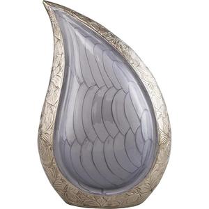 Urnas de cremación en forma de lágrima negra para cenizas, artesanías, urna para adultos, suministros funerarios, venta al por mayor, urna de cremación para humanos, recuerdo de entierro - Product Image 3