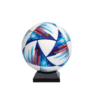 Custom Logo Official Laminated <b>Leather</b> Soccer Balls <b>Football</b> for Training - Product Image 3