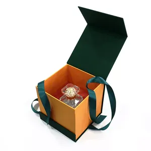 Boîte d'emballage de bouteille de parfum en carton de petit produit personnalisé de haute qualité avec conception personnalisée de logo d'emballage - Product Image 4