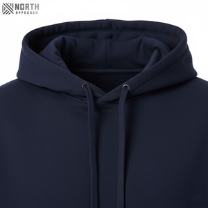 Pull Streetwear Survêtements Denimes Puff Impression Polaire À Capuche Haute Qualité Poids Lourd 100% Coton Hommes Hoodies Réversible - Product Image 4
