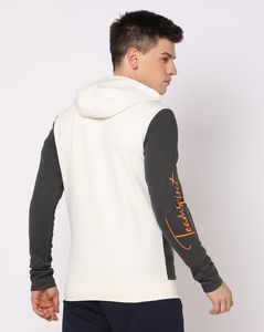 เสื้อฮู้ดผู้ชายผ้าฝ้าย100% ขนาดใหญ่พิเศษเสื้อฮู้ดแฟชั่นสไตล์หนุ่มๆมีโลโก้แบบกำหนดเอง - Product Image 3