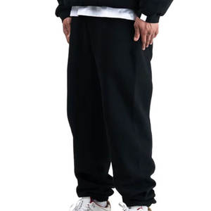 Pantalones de chándal de algodón personalizados, Joggers de felpa francesa de peso pesado, ropa de calle unisex de fábrica OEM/ODM. - Product Image 6
