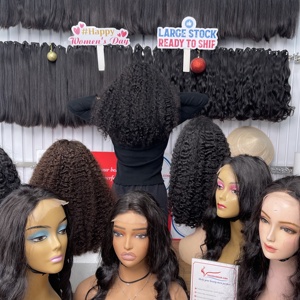 Extensions de cheveux humains du Vietnam, double trame, noires, bouclées à la vapeur, machine à boucler les cheveux à la vapeur - Product Image 6