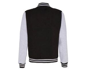 Chaquetas Varsity Letterman Lisas al por Mayor para Estudiantes Universitarios, Temporada de Invierno, Cuello con Cremallera Frontal, Servicio OEM, Venta al por Mayor - Product Image 3