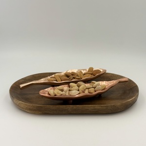 Tazón de Metal con Diseño de Hojas Recubiertas de Cobre para Frutos Secos, Tazón Duradero para Guardar Refrigerios, Tazón Decorativo para Fiestas, para Frutos Secos y Dulces - Product Image 2